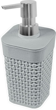 Дозатор для жидкого мыла OSLO серый шторм (Репаблик РФ)