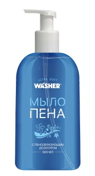 Жидкое мыло-пена "Washer-H" 500 мл. Ultra Soft