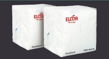 Салфетки 28*28 100шт мод 201 Elma (Узб)