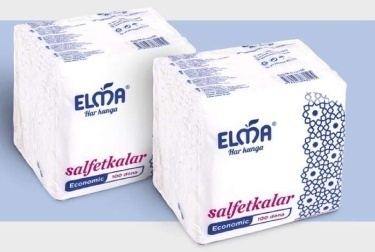 Салфетки 23*23 100шт мод 225 Elma (Узб)