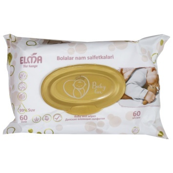 Салфетки влажн. 60шт King Baby mini мод 531 Elma (Узб)