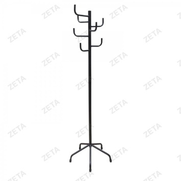 Вешалка напольная металл. Кактус (черный)