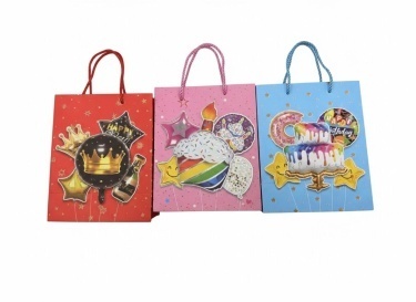 Пакет подарочный бумажн. мод 3836S (ВИ)