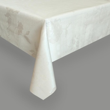 Клеенка ZG-8715 BOGEMA на тканой основе бежевый 1,37м*0,28мм* (РФ)