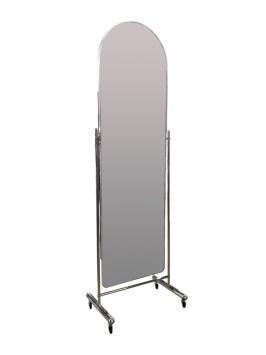 Зеркало напольное 160*50 мод F-160-silver (ВИ)