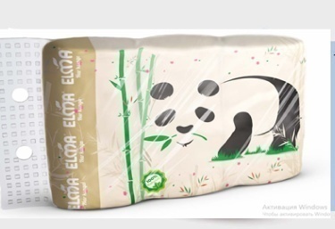 Бумага туалет. 2-х сл. 6шт Panda Asian мод 100 Elma (Узб)