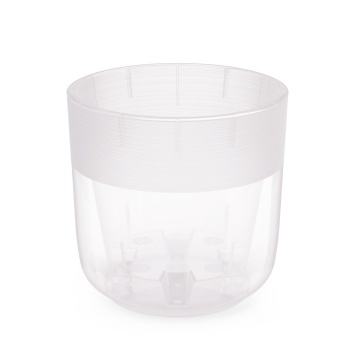 Горшок цв. "Линель" 6л двойной (прозрачный)