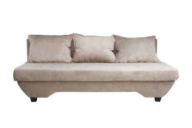 Диван Немо  "3" раскладной  гоб.stock (с подушками) коричневый 1950*950/1350*690Н