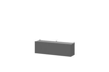 Модульная система Денвер Шкаф навесной Графит серый