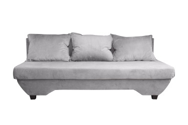 Диван Немо  "3" раскладной  гоб.stock (с подушками) серый 1950*950/1350*690Н