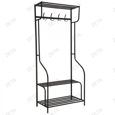 Вешалка гардеробная с подст.для обуви краш.