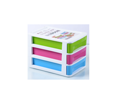 Ящик пластиковый (3 полки) мод.3686 (ВИ)