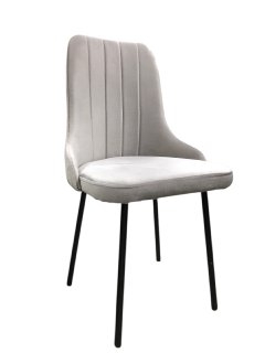 Стул Лемар (спинка пласт.) цв.каркас гоб.stock (только Bingo/Raund) бежевый