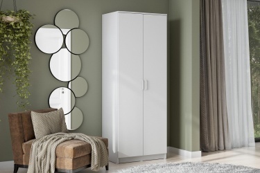 Шкаф ШК 2 Белый текстурный