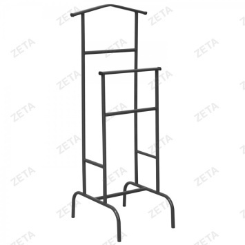 Ілгіш еденге қойылатын металл. иықты ілгектермен Дархан №2 боялғ. / Вешалка напольная металл. с плечиками Дархан №2 краш.